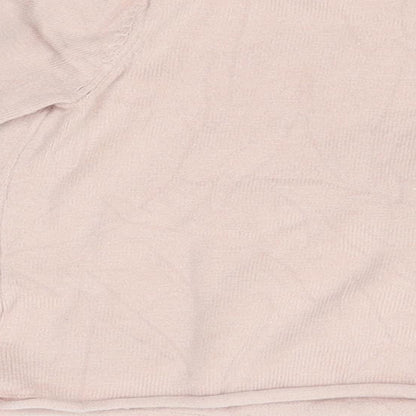 H&M Girls Pink   Pullover Jumper Size 6-9 Months