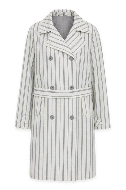 Womens UK Size 14 M&S White Overcoat
