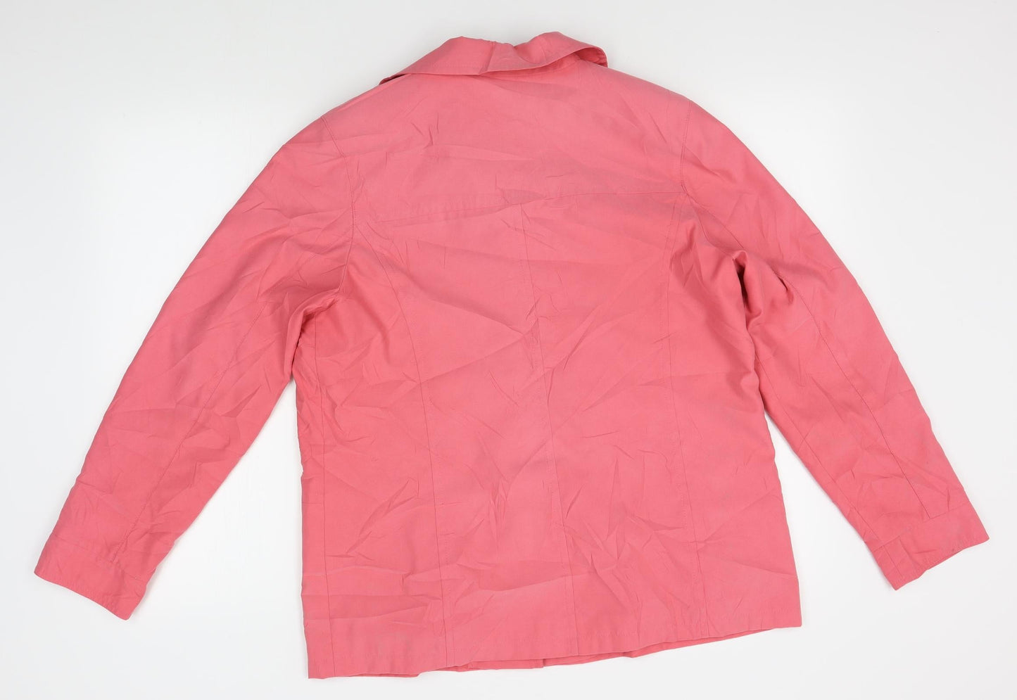 M&S Womens Pink   Jacket Blazer Size 16