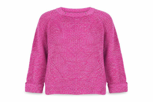 Womens UK Size 14 Nutmeg Pink Pullover Jumper