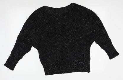 George Womens Black   Pullover Jumper Size S  - gems