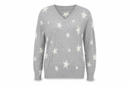 Womens UK Size M M&S Grey Pullover Jumper