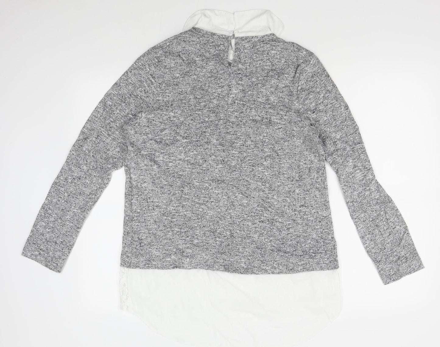 TU Womens Grey   Pullover Jumper Size 14