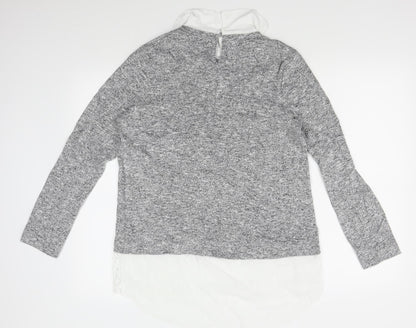 TU Womens Grey   Pullover Jumper Size 14