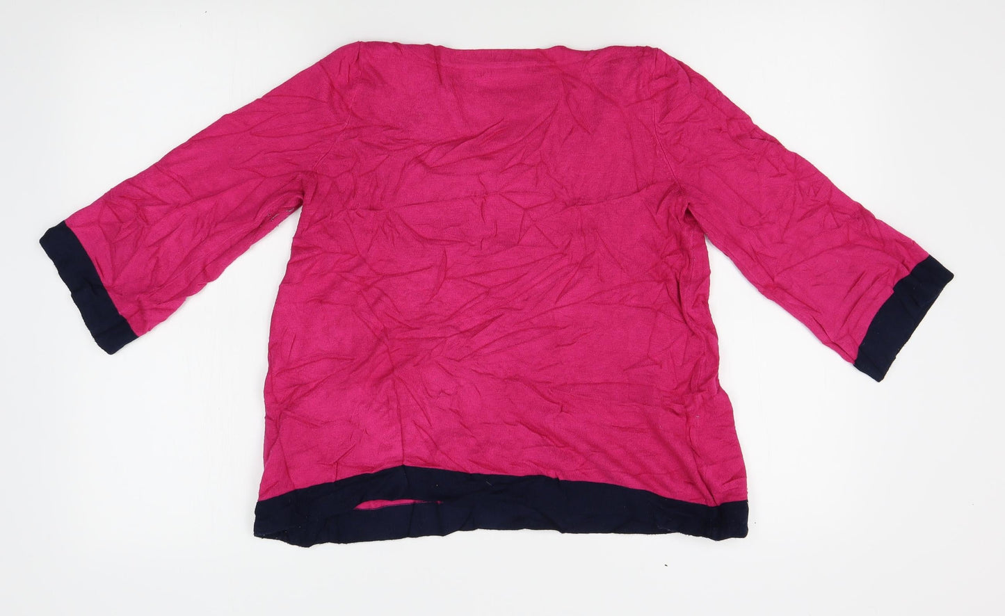 Womens UK Size 12 M&S Pink Pullover Jumper