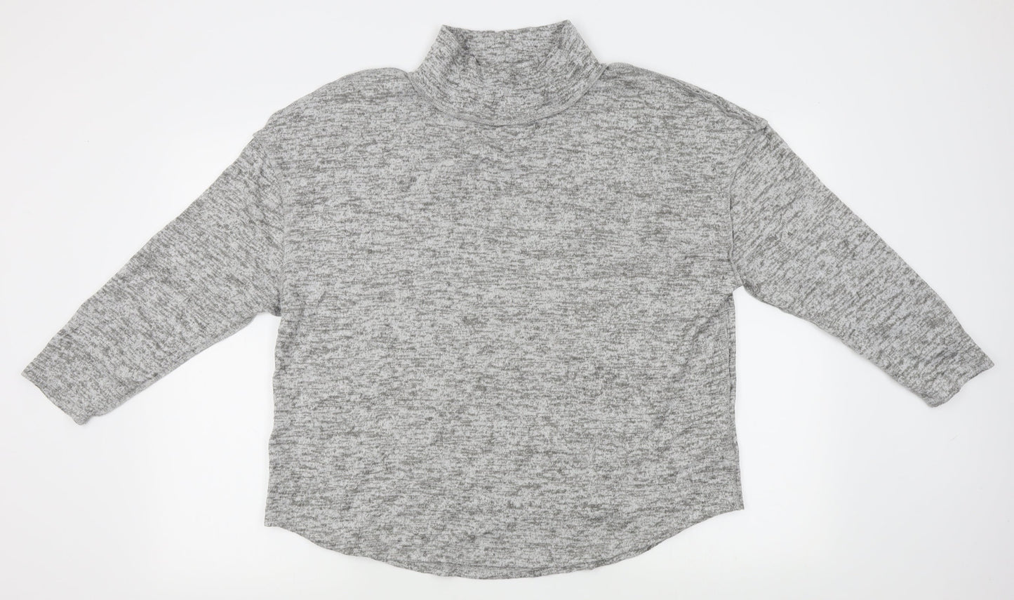 Womens UK Size 12 Atmosphere Grey Pullover Jumper