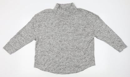 Womens UK Size 12 Atmosphere Grey Pullover Jumper