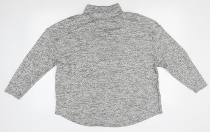 Womens UK Size 12 Atmosphere Grey Pullover Jumper