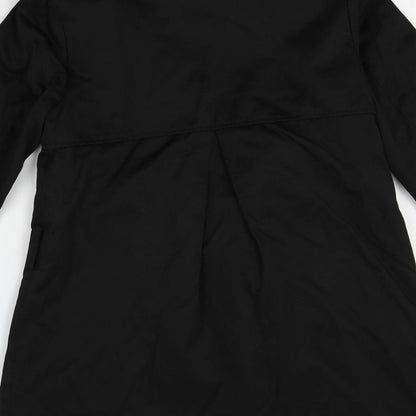 New Look Womens Black   Overcoat Coat Size 10