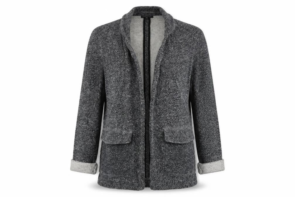 Womens UK Size 10 Topshop Grey Cardigan Jumper