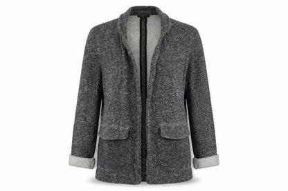 Womens UK Size 10 Topshop Grey Cardigan Jumper
