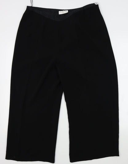 spirito Womens Black   Trousers  Size 24 L23 in