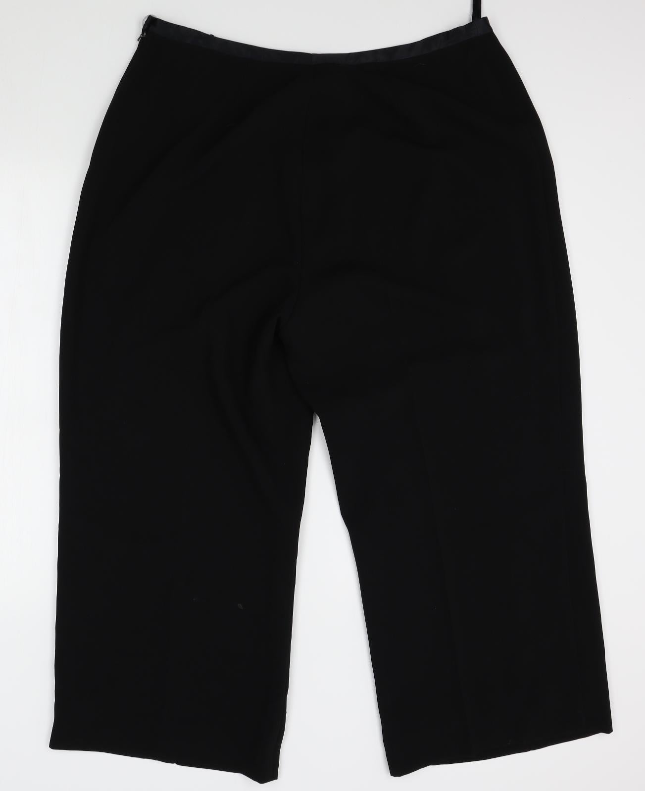 spirito Womens Black   Trousers  Size 24 L23 in