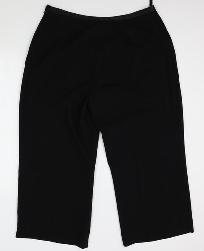 spirito Womens Black   Trousers  Size 24 L23 in
