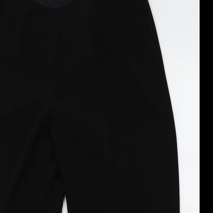 spirito Womens Black   Trousers  Size 24 L23 in