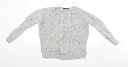 Dorothy Perkins Womens Grey   Pullover Jumper Size 12