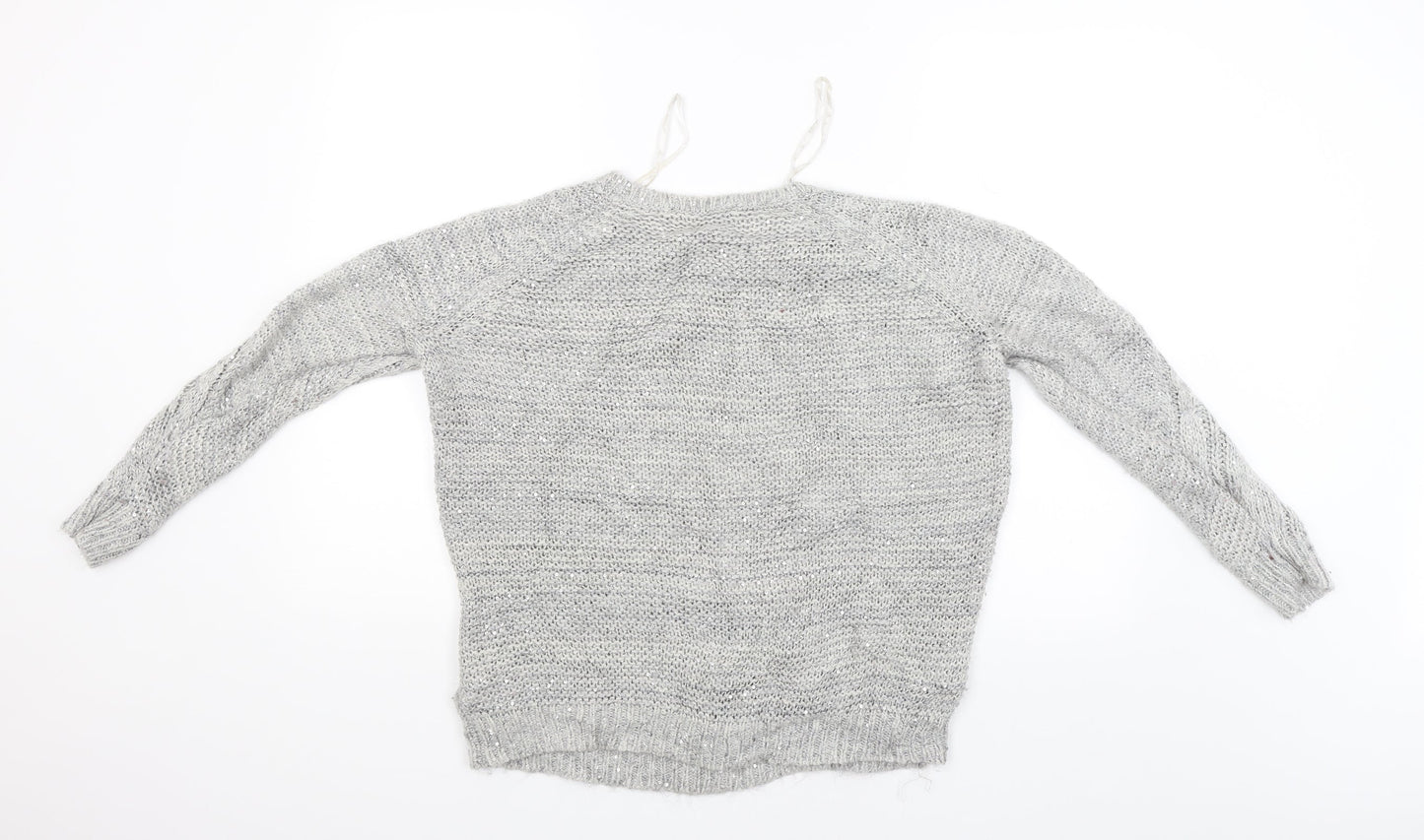 Dorothy Perkins Womens Grey   Pullover Jumper Size 12