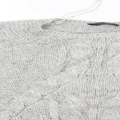 Dorothy Perkins Womens Grey   Pullover Jumper Size 12