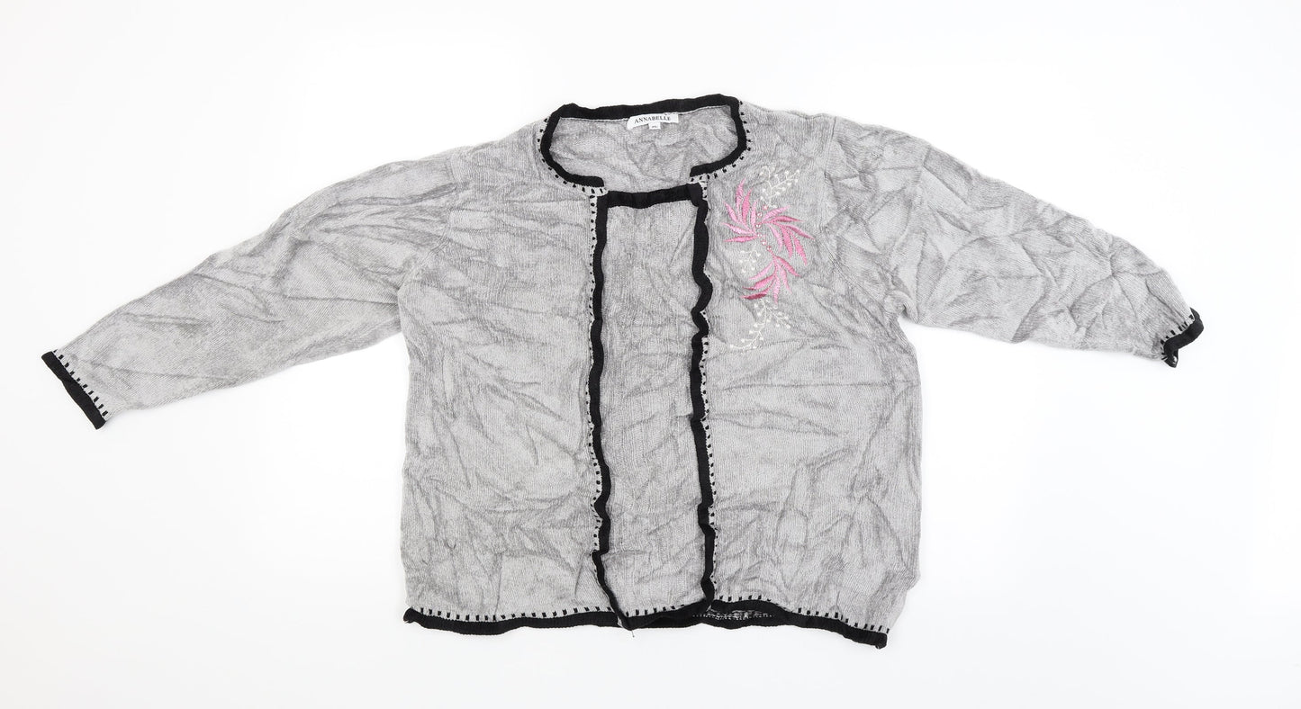 Womens UK Size XL Annabelle Grey Pullover Jumper
