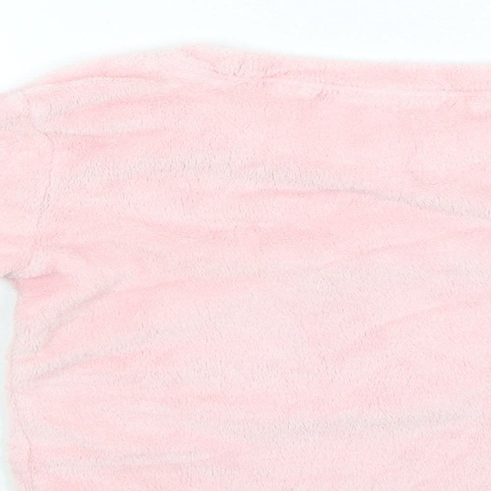 Just like you Girls Pink   Pullover Jumper Size 6-7 Years  - UNICORN