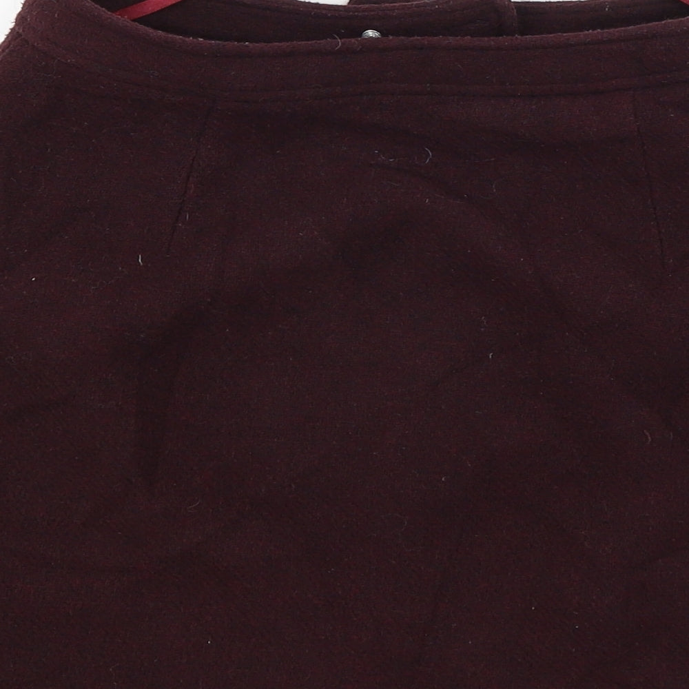 New Look Womens Red   Straight & Pencil Skirt Size 6