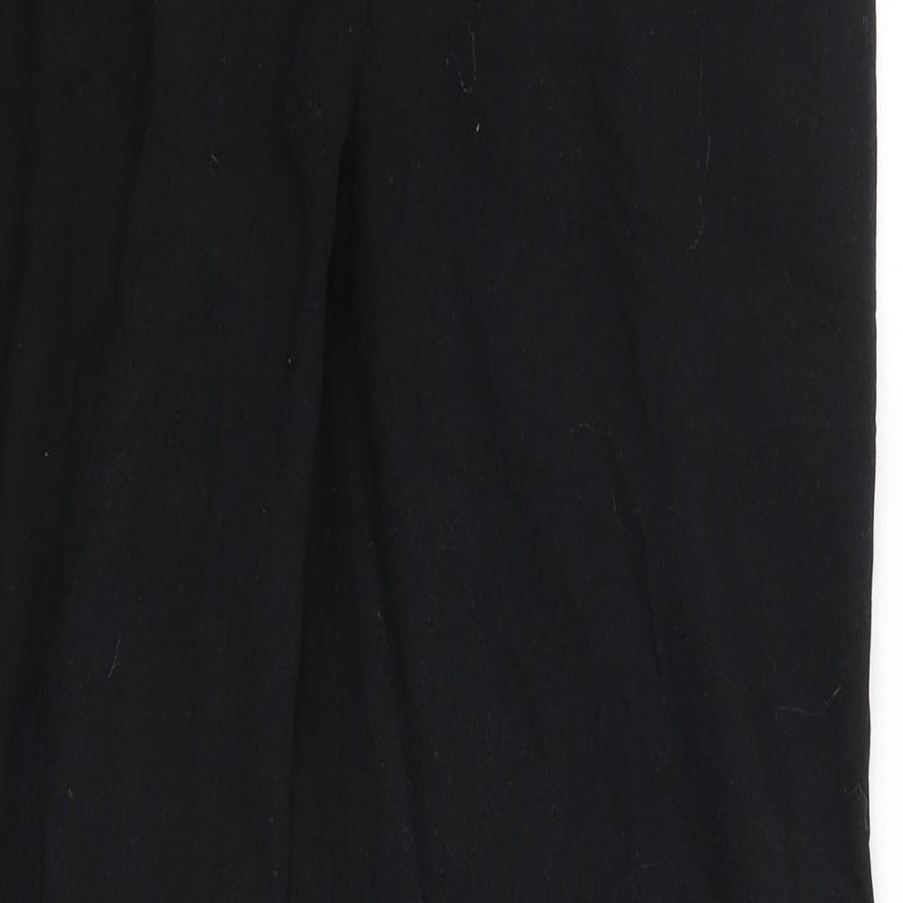 Womens UK Size 10 Classics Regular Fit  Black Trousers