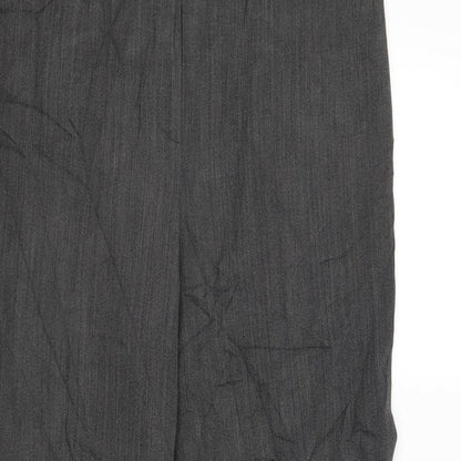 CC Womens Grey   Trousers  Size 14 L29 in