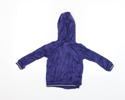 Lupilu Boys Blue   Full Zip Hoodie Size 2-3 Years