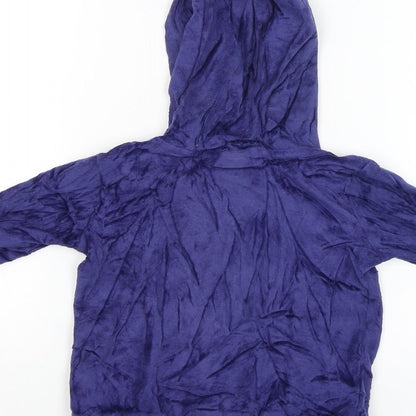 Lupilu Boys Blue   Full Zip Hoodie Size 2-3 Years