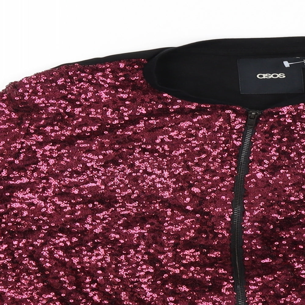 Womens UK Size 8 ASOS Red Jacket