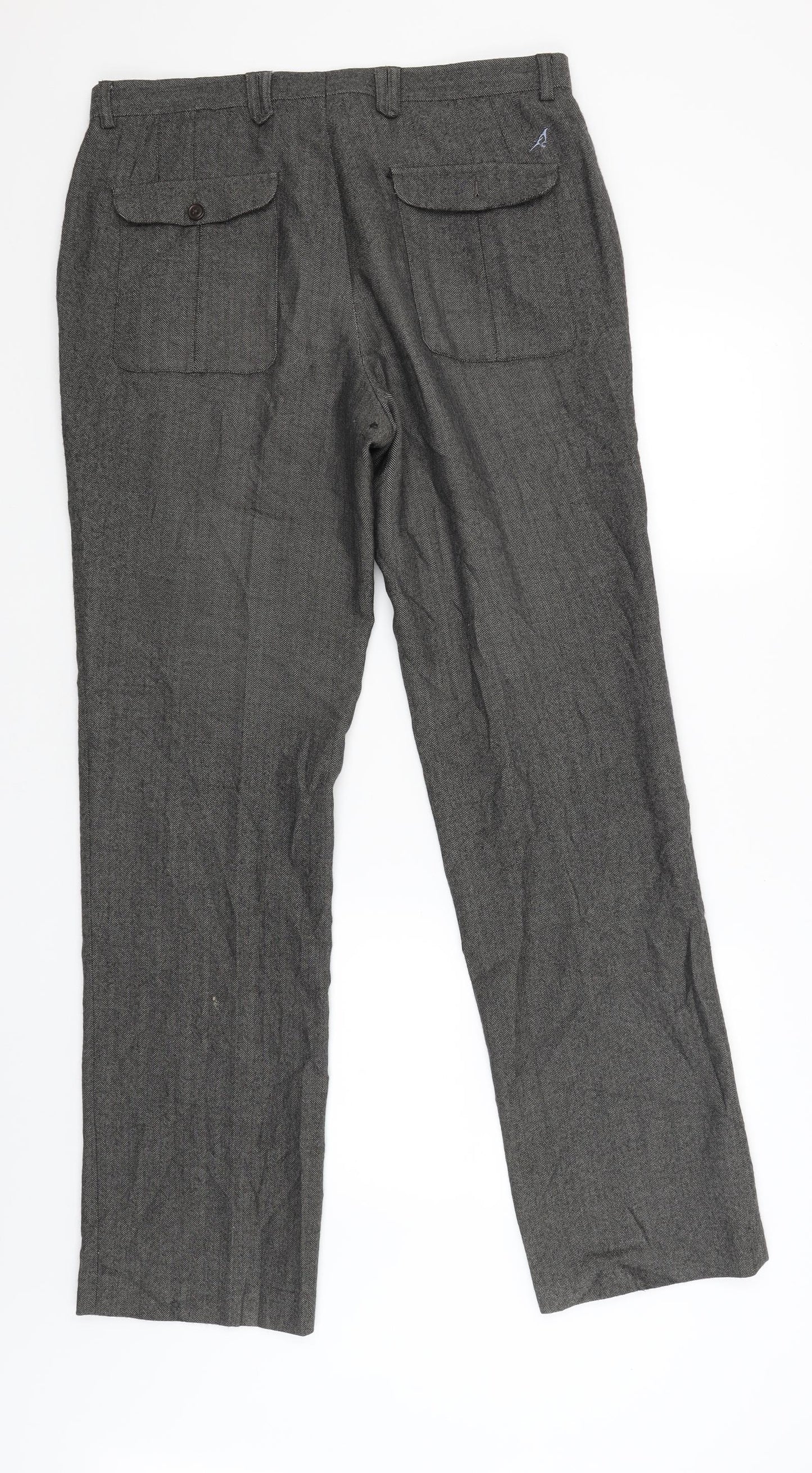 Womens UK Size 34 River Island Regular Fit  Grey Trousers