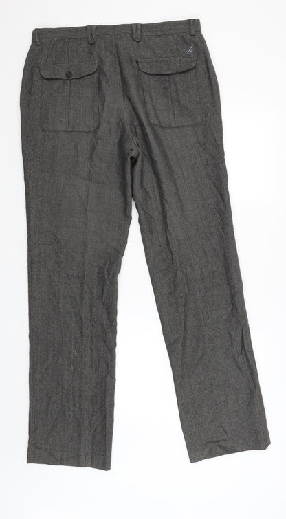 Womens UK Size 34 River Island Regular Fit  Grey Trousers
