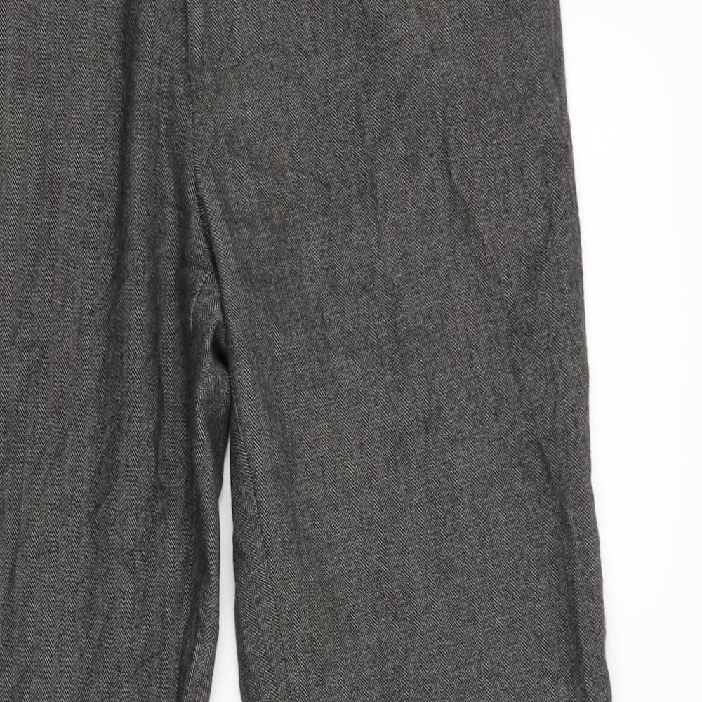 Womens UK Size 34 River Island Regular Fit  Grey Trousers