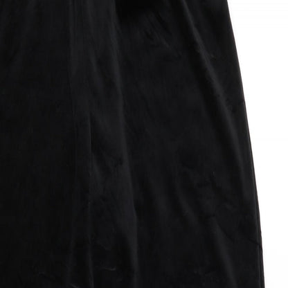 Womens UK Size 16 Canda Regular Fit Sweatpants Black Trousers