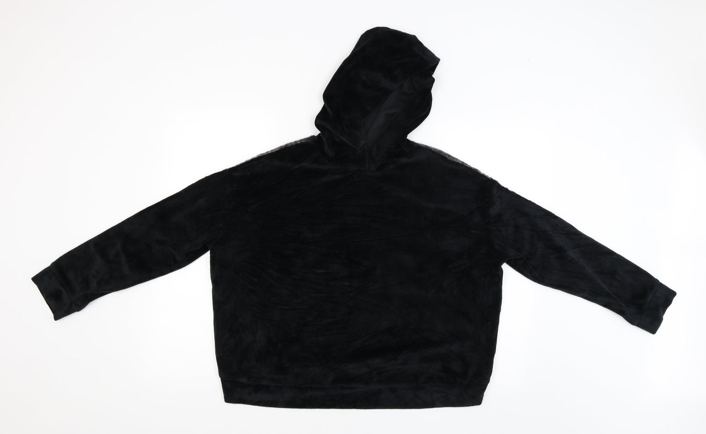 F&F Womens Black   Pullover Hoodie Size 12