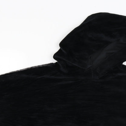 F&F Womens Black   Pullover Hoodie Size 12