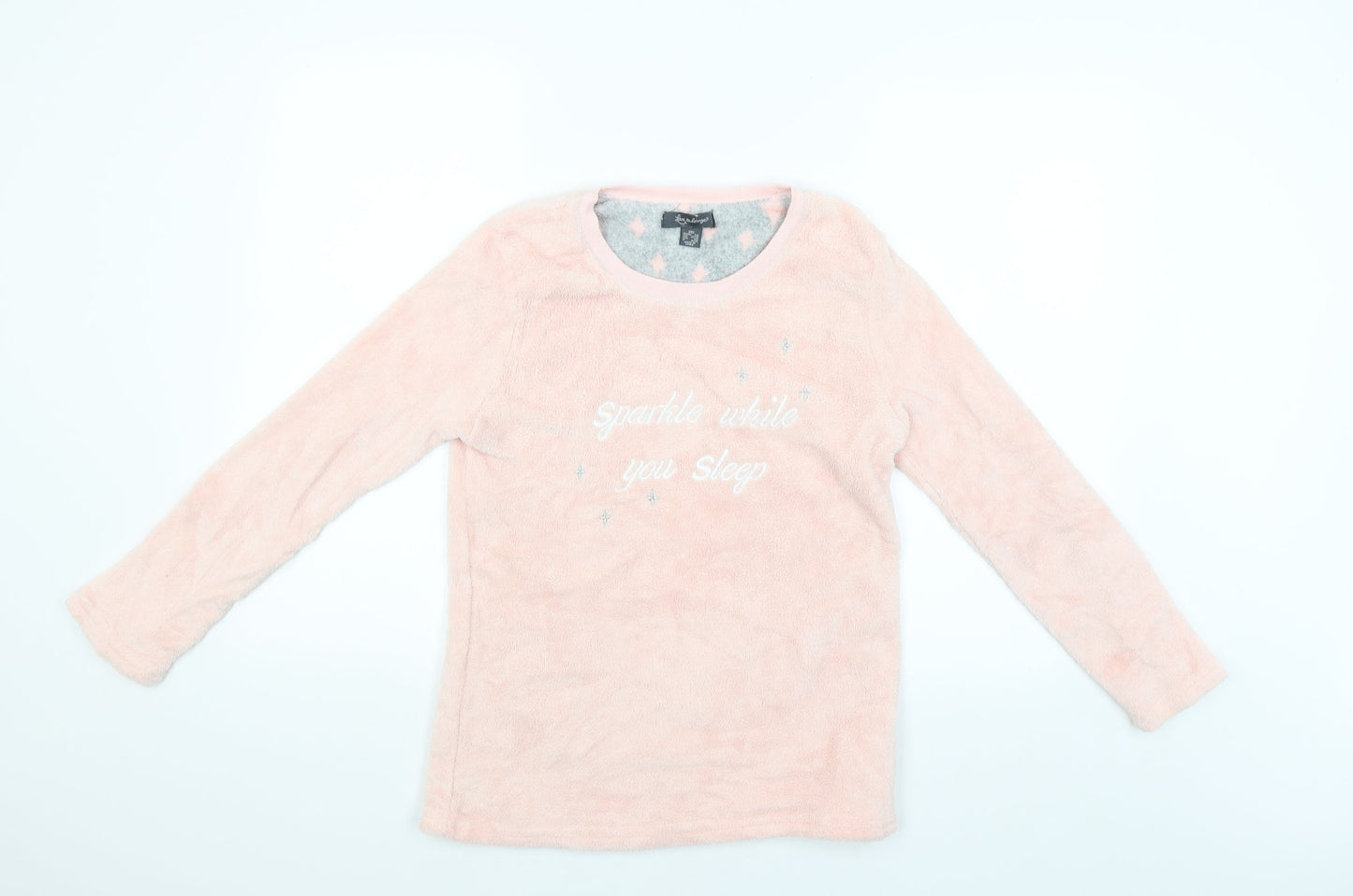 LOVE TO LOUNGE Womens Pink   Pullover Jumper Size 2XS