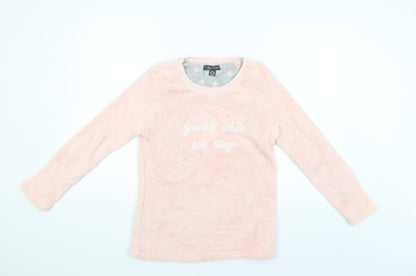 LOVE TO LOUNGE Womens Pink   Pullover Jumper Size 2XS
