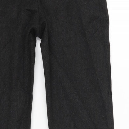 George Boys Black   Carpenter Trousers Size 10-11 Years