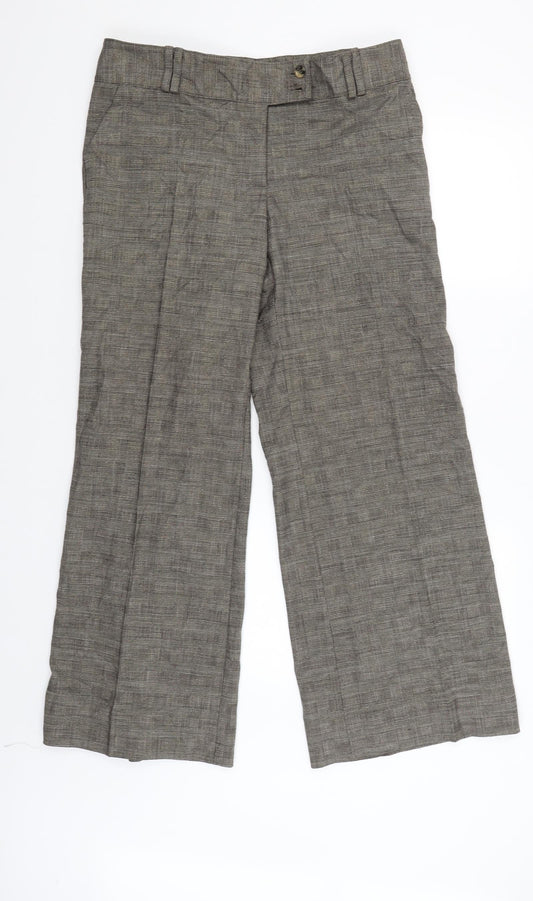 Womens UK Size 14 Marks and Spencer Regular Fit Carpenter Gold Trousers