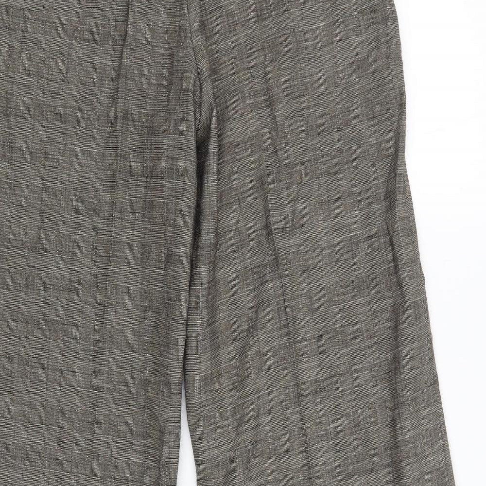 Womens UK Size 14 Marks and Spencer Regular Fit Carpenter Gold Trousers