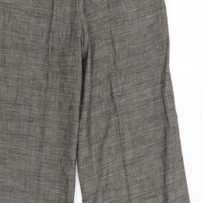 Womens UK Size 14 Marks and Spencer Regular Fit Carpenter Gold Trousers
