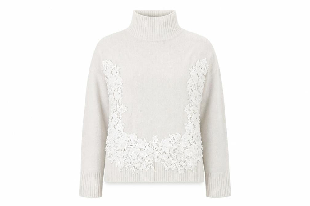 Womens UK Size 12 Marks & Spencer Beige Pullover Jumper