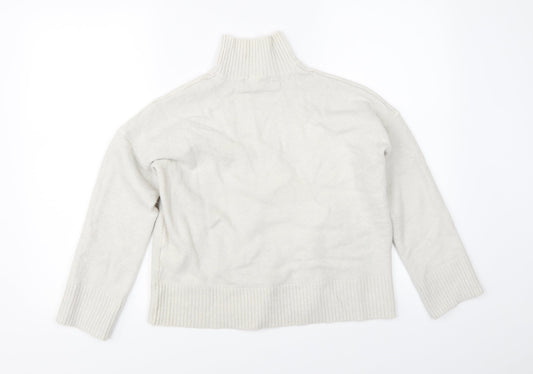 Womens UK Size 12 Marks & Spencer Beige Pullover Jumper