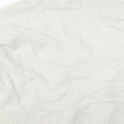 Womens UK Size 12 Marks & Spencer Beige Pullover Jumper