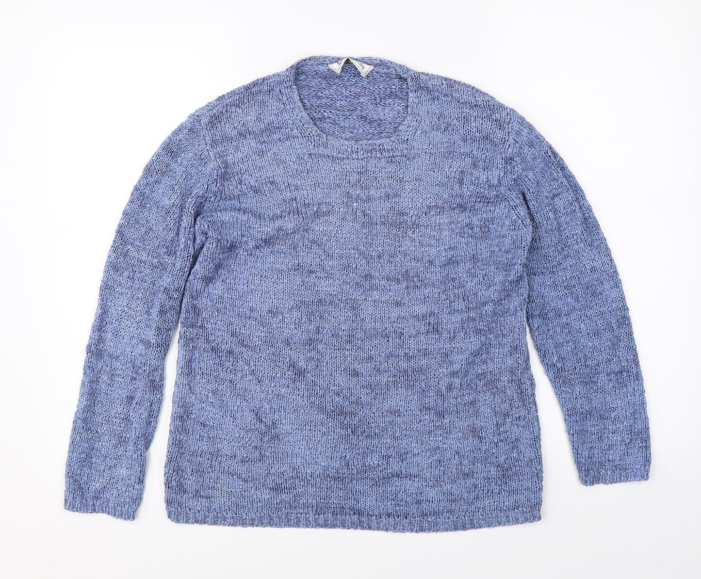 Womens UK Size M Betty Barclay Blue Pullover Jumper