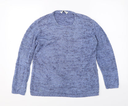 Womens UK Size M Betty Barclay Blue Pullover Jumper