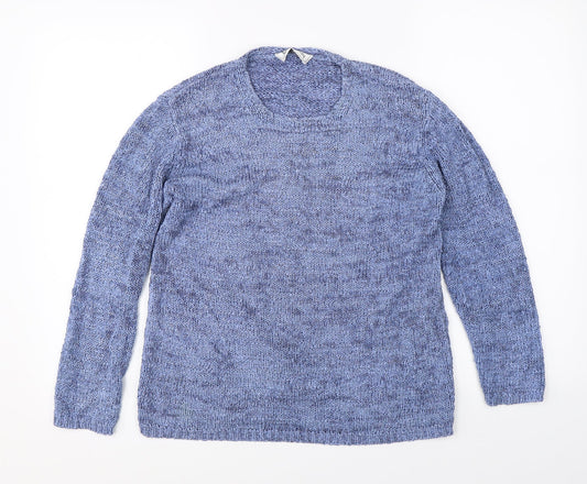 Womens UK Size M Betty Barclay Blue Pullover Jumper