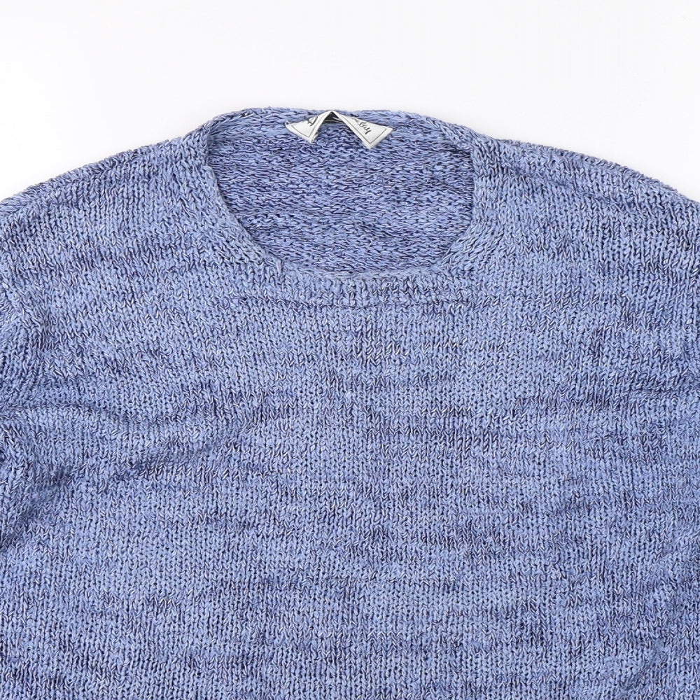 Womens UK Size M Betty Barclay Blue Pullover Jumper