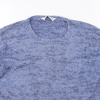 Womens UK Size M Betty Barclay Blue Pullover Jumper